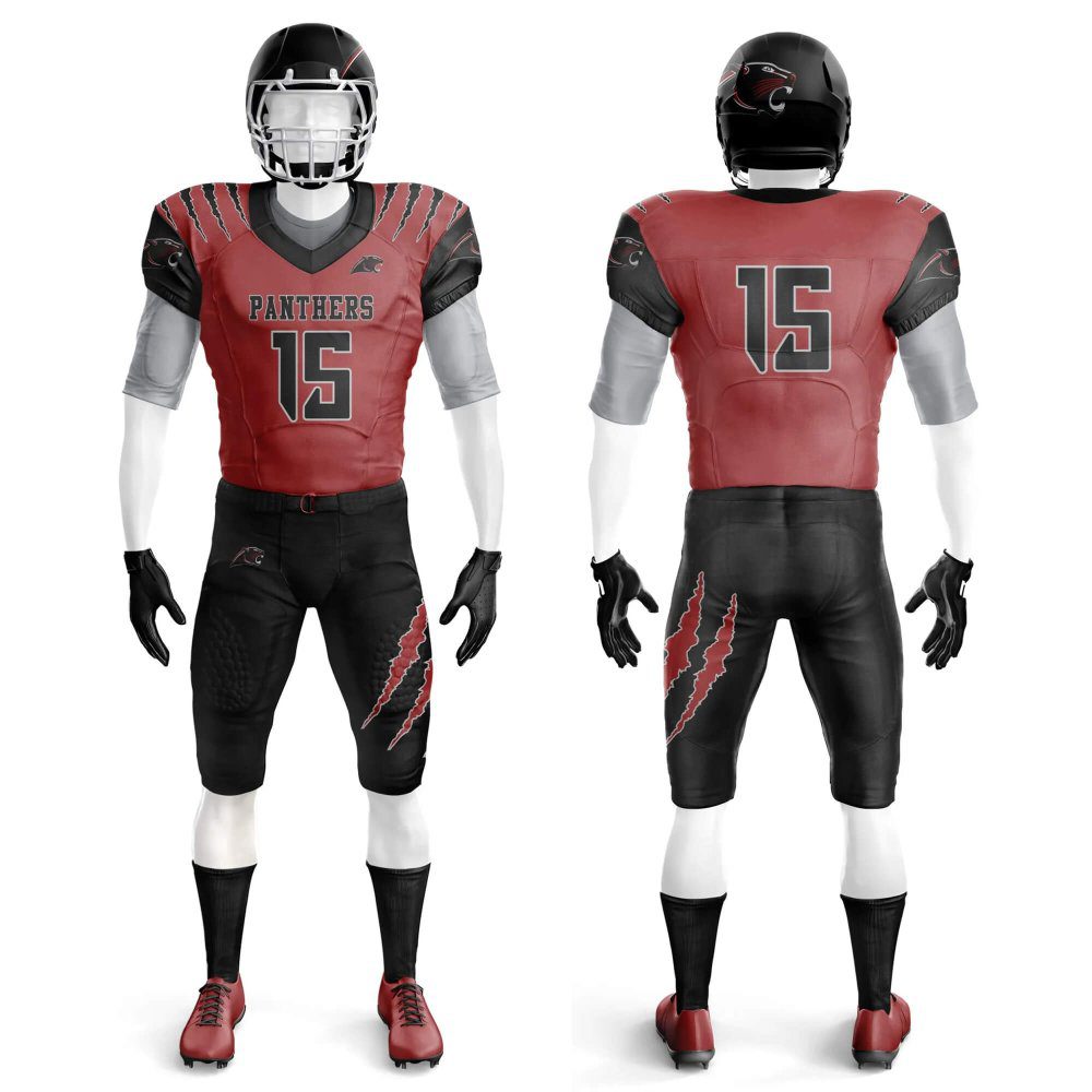 Black color Youth Uniforms football