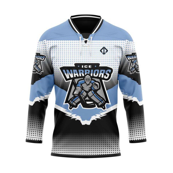 Front view in sky Reversible Hockey Jersey Canada