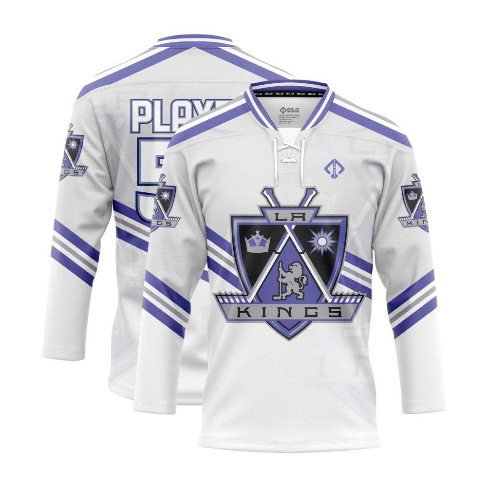 white Custom Hockey Practice Jerseys