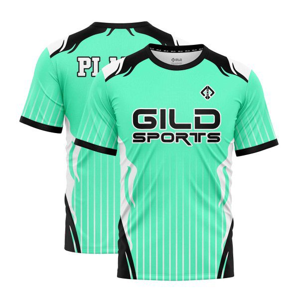 Sea Green Color Customize Jersey Baseball