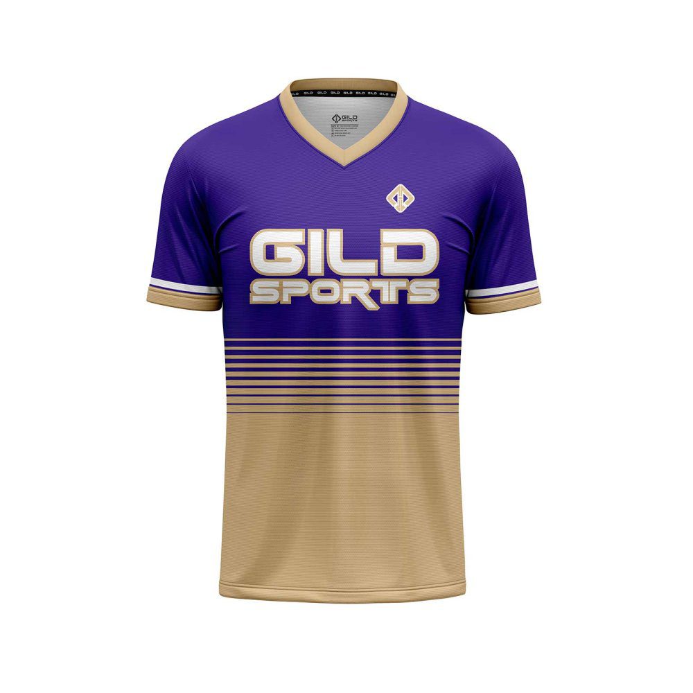 Front view Purple and gold color Best Baseball Jerseys Cheap