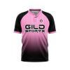 Front view Pink color Custom Team Jerseys Baseball by gild sports