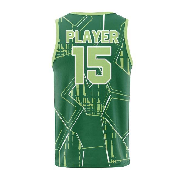 Back View Cheap Custom Basketball Jerseys by Gild Sports