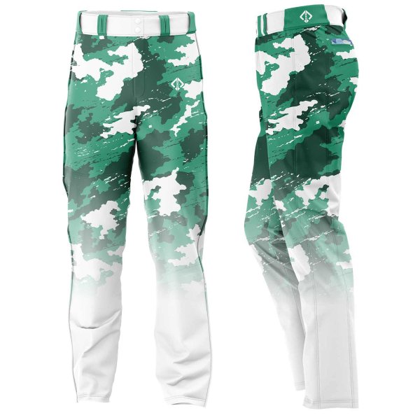 Camo color Custom Baseball Pants by Gild Sports