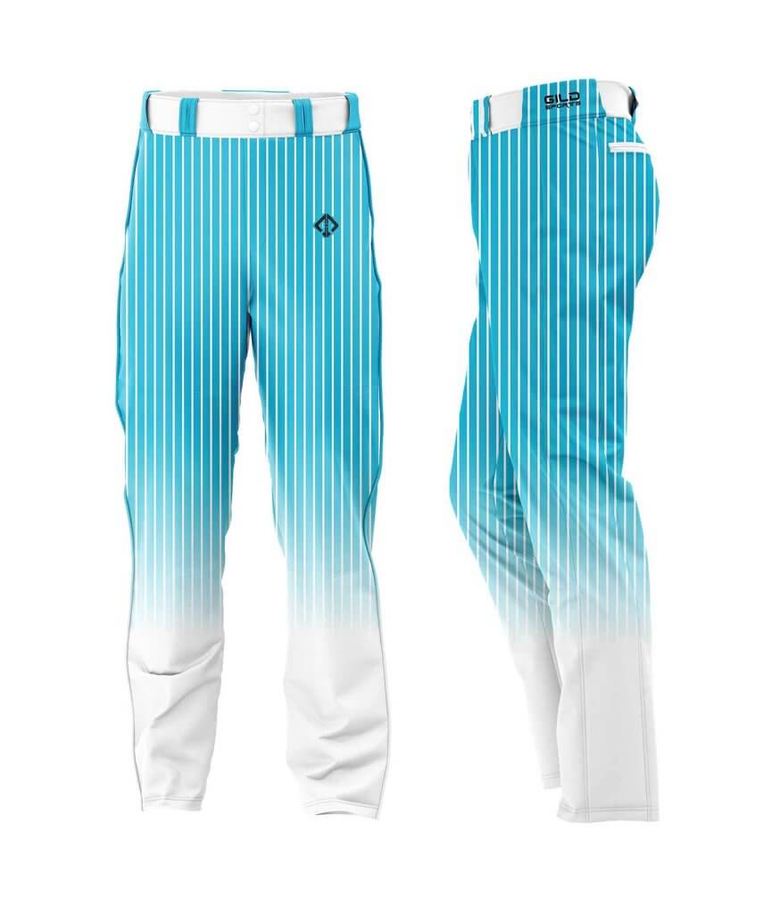 Baby Blue color Best Baseball Pants by Gild Sports