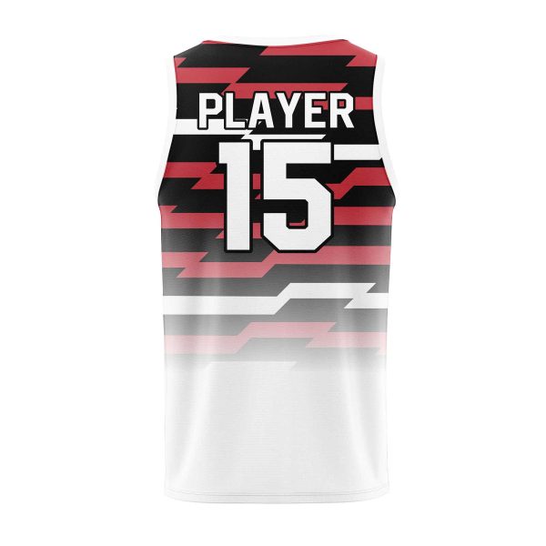 Back View Youth Basketball Jerseys Custom by Gild Sports
