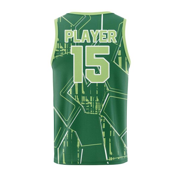 Back View Cheap Custom Basketball Jerseys by Gild Sports