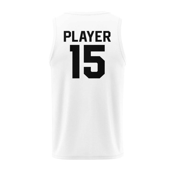 Back View Basketball Jersey Template by Gild Sports