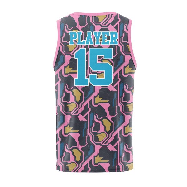 Back View Basketball Custom Jersey by Gild Sports