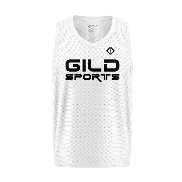 Front View Basketball Jersey Template by Gild Sports
