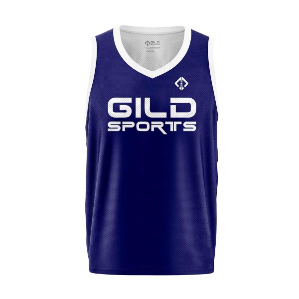 Front view Kids Basketball Jerseys by Gild Sports