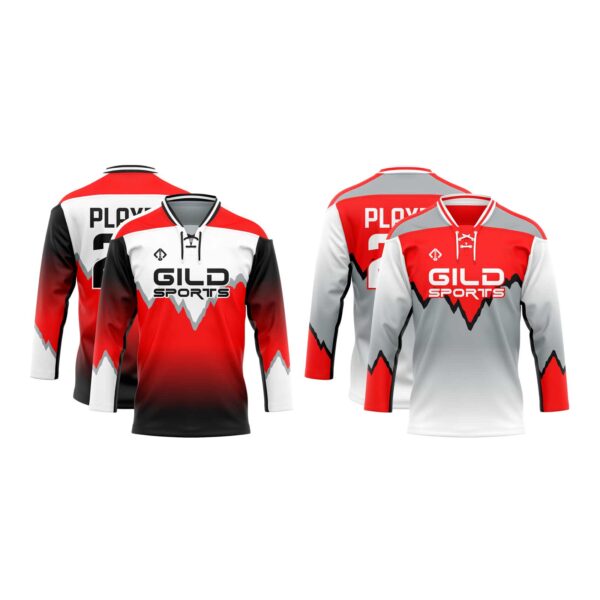 Flex Red Reversible Ice Hockey Jersey