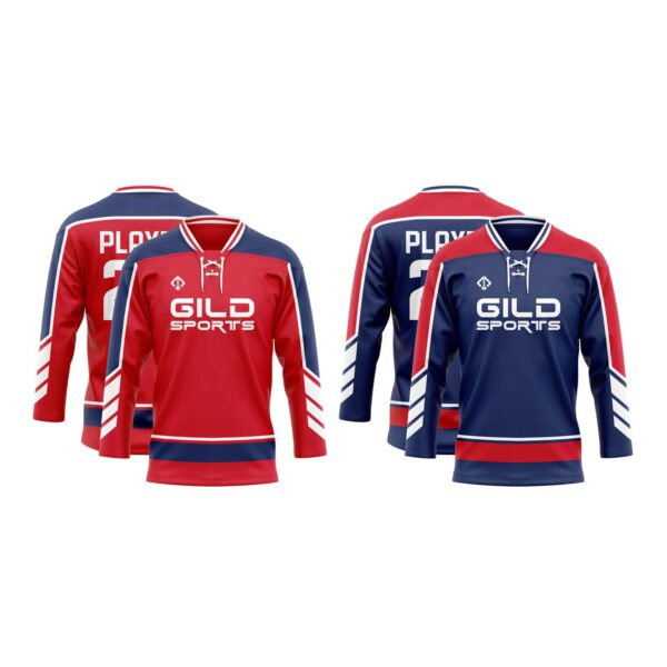 Navy Reversible Ice Hockey Jersey