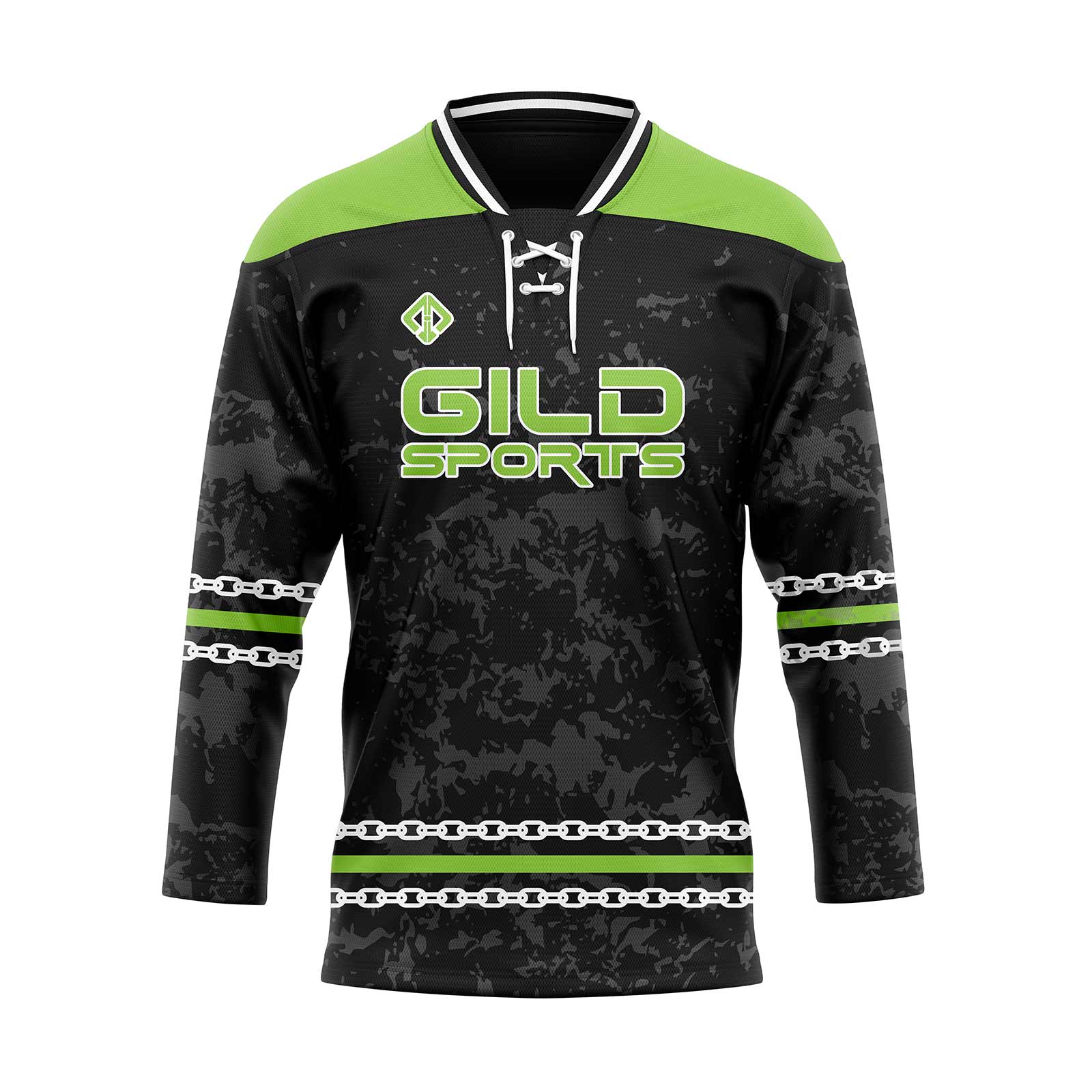 camo Rink-Ready Reversible Hockey Jersey first side front