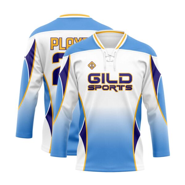 Toxic Ice Hockey Jersey front and back