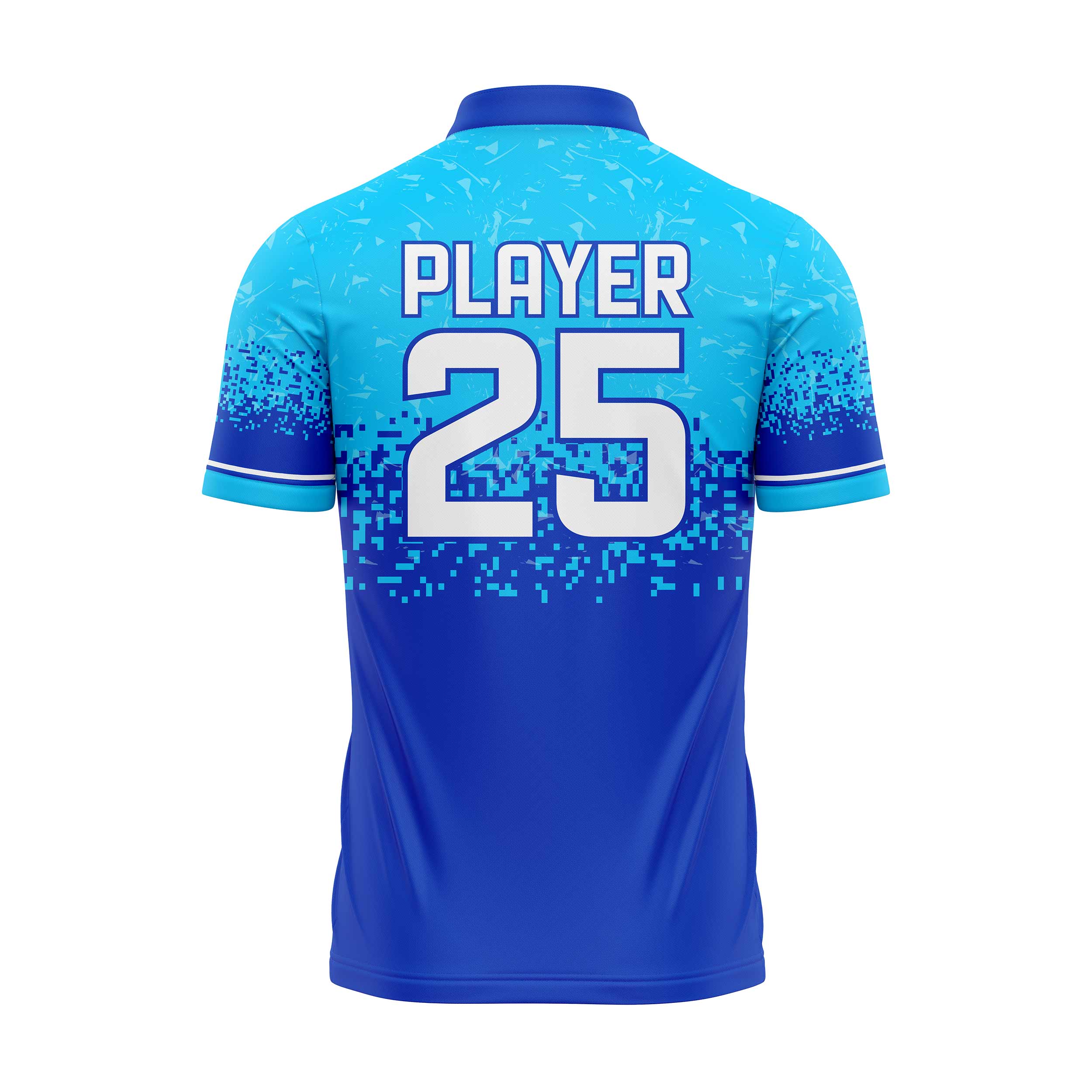 Aurora Borealis Sublimated Curling Jersey Back