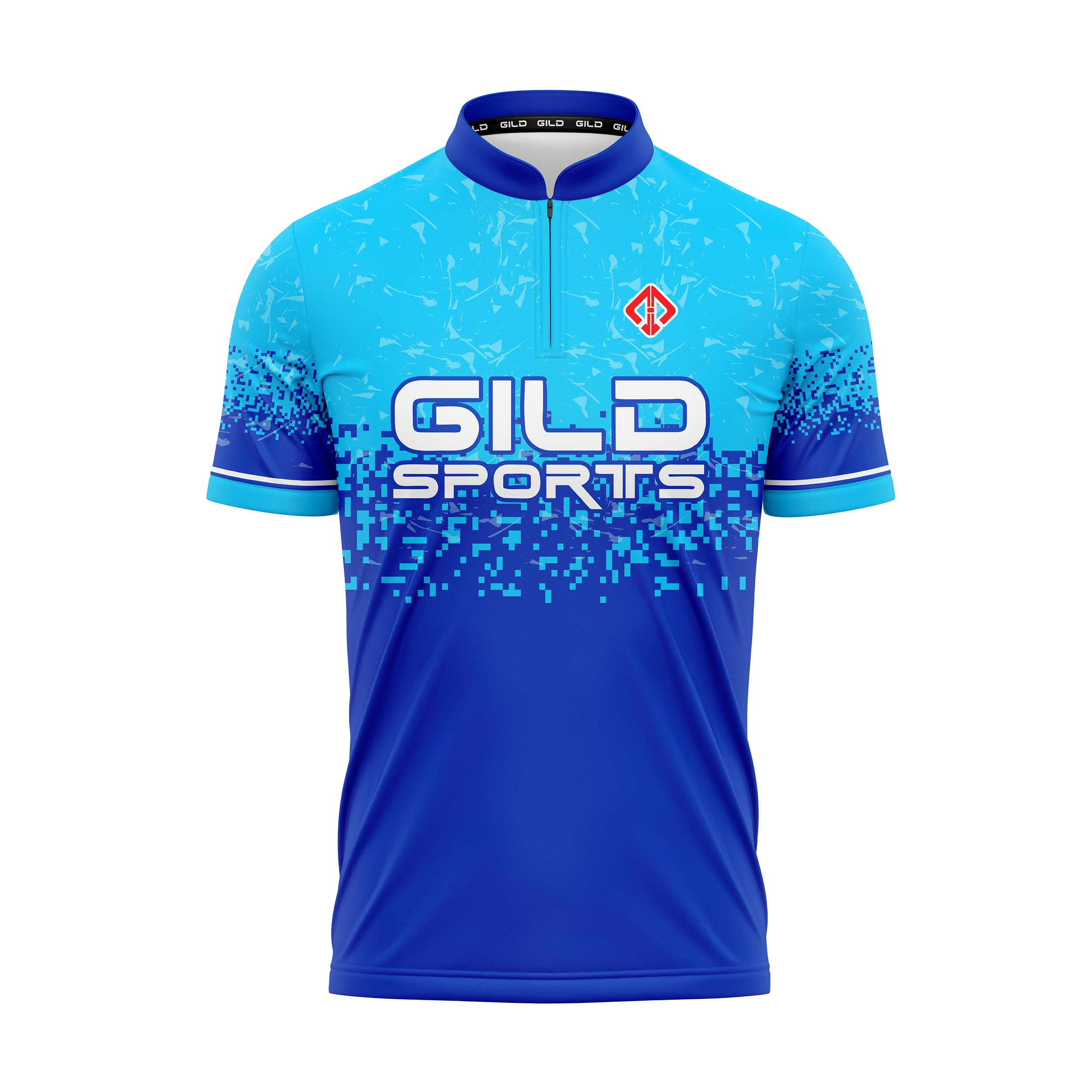 Aurora Borealis Sublimated Curling Jersey Front