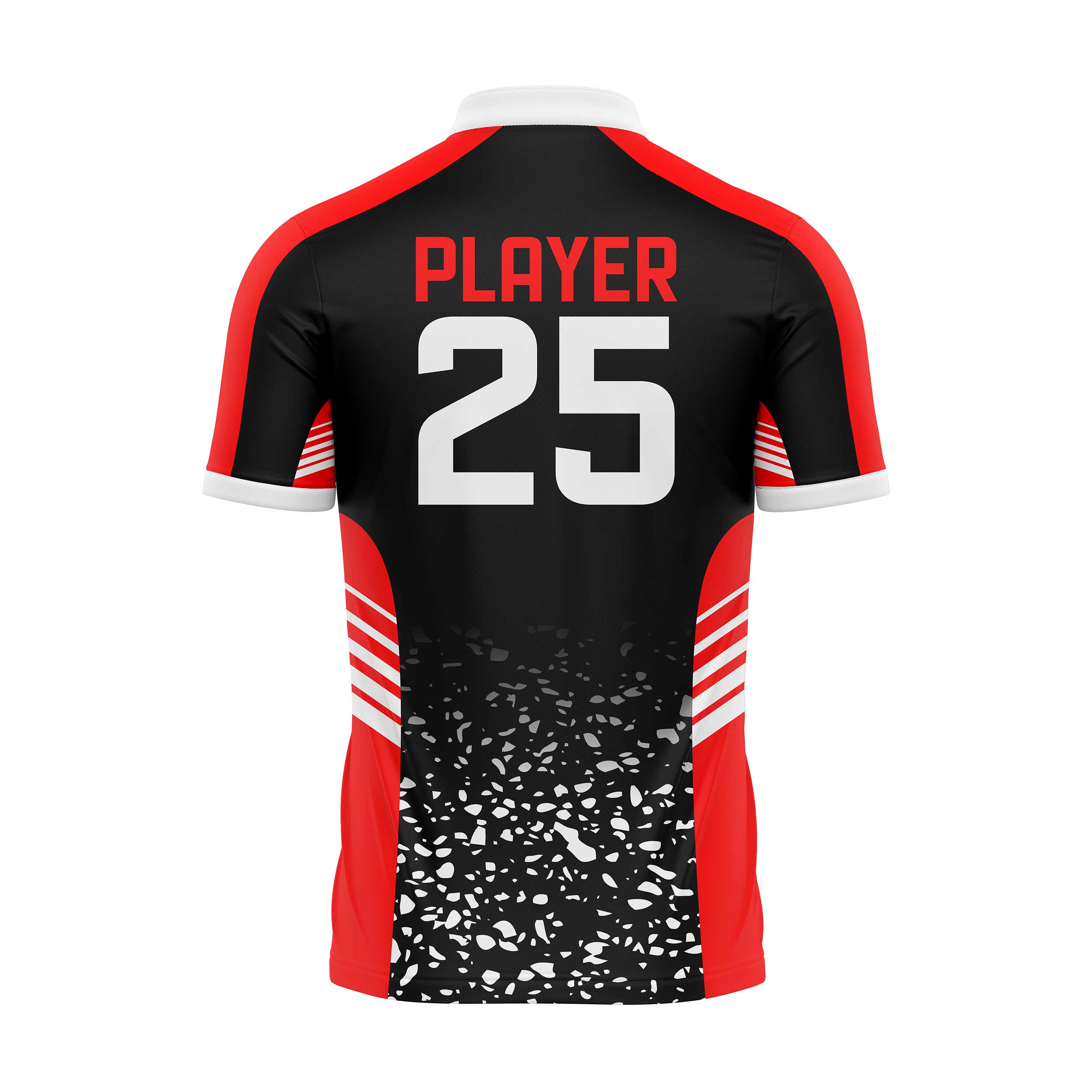 Championship Sublimated Curling Jersey Back