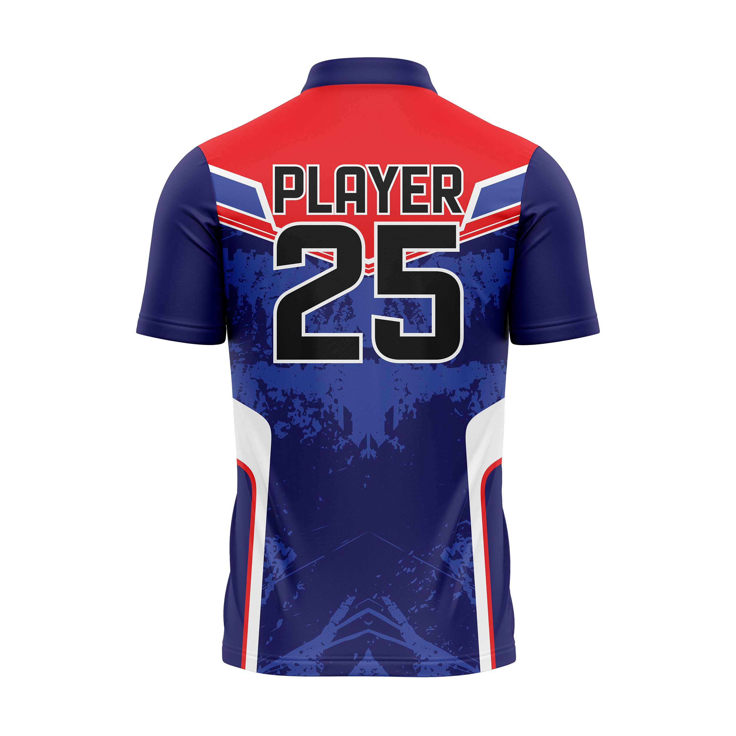 End-to-End Custom Curling Jersey Back
