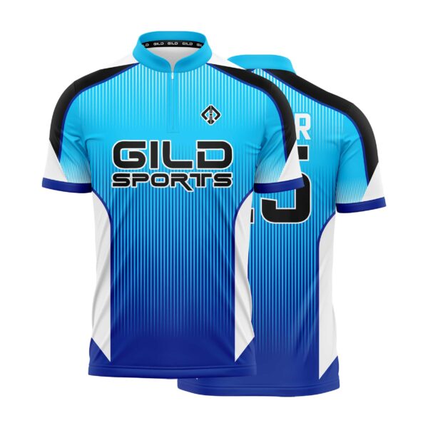 Glacier Ice Custom 14-Zip Curling Jersey