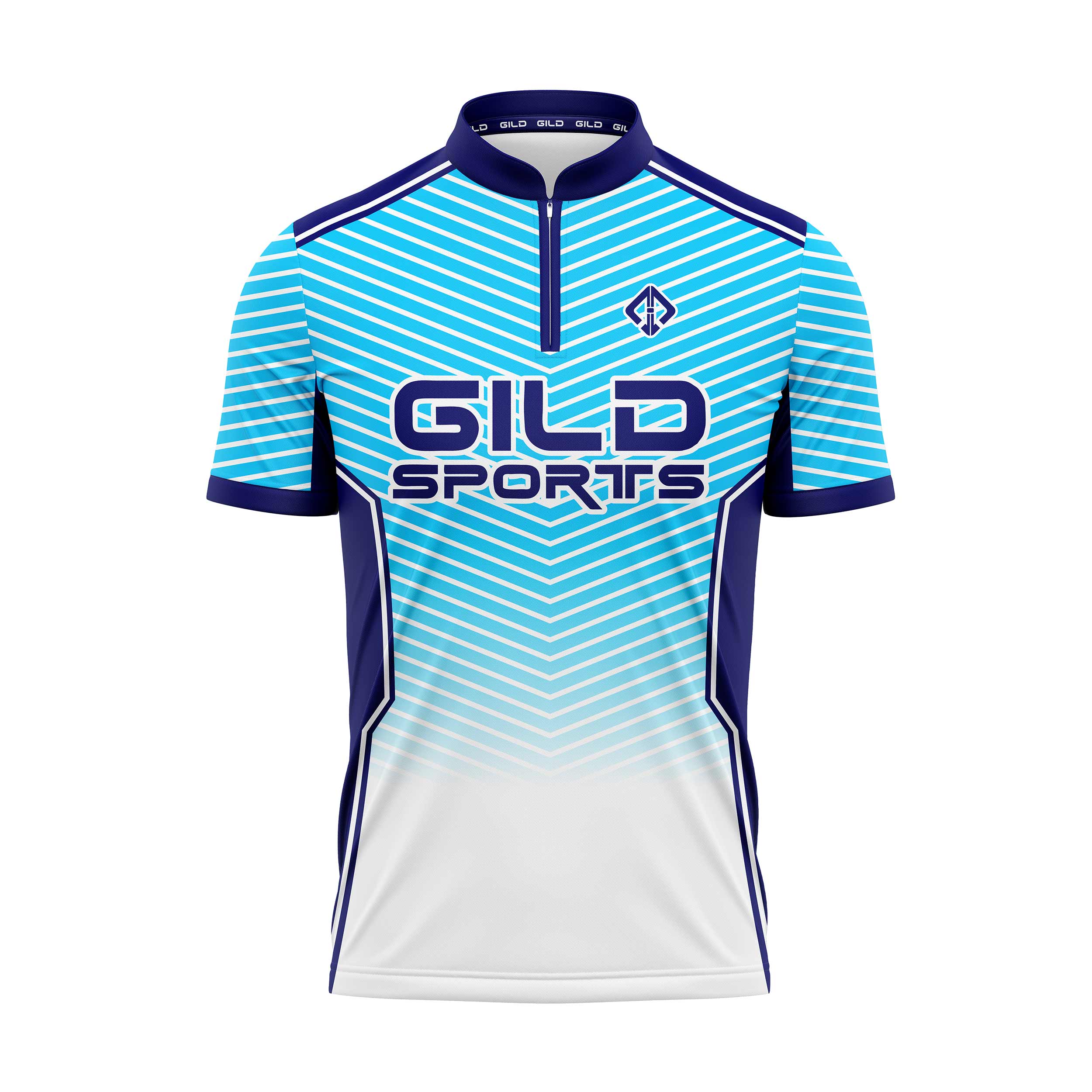 Hogline Stripe Custom Curling Jersey Front