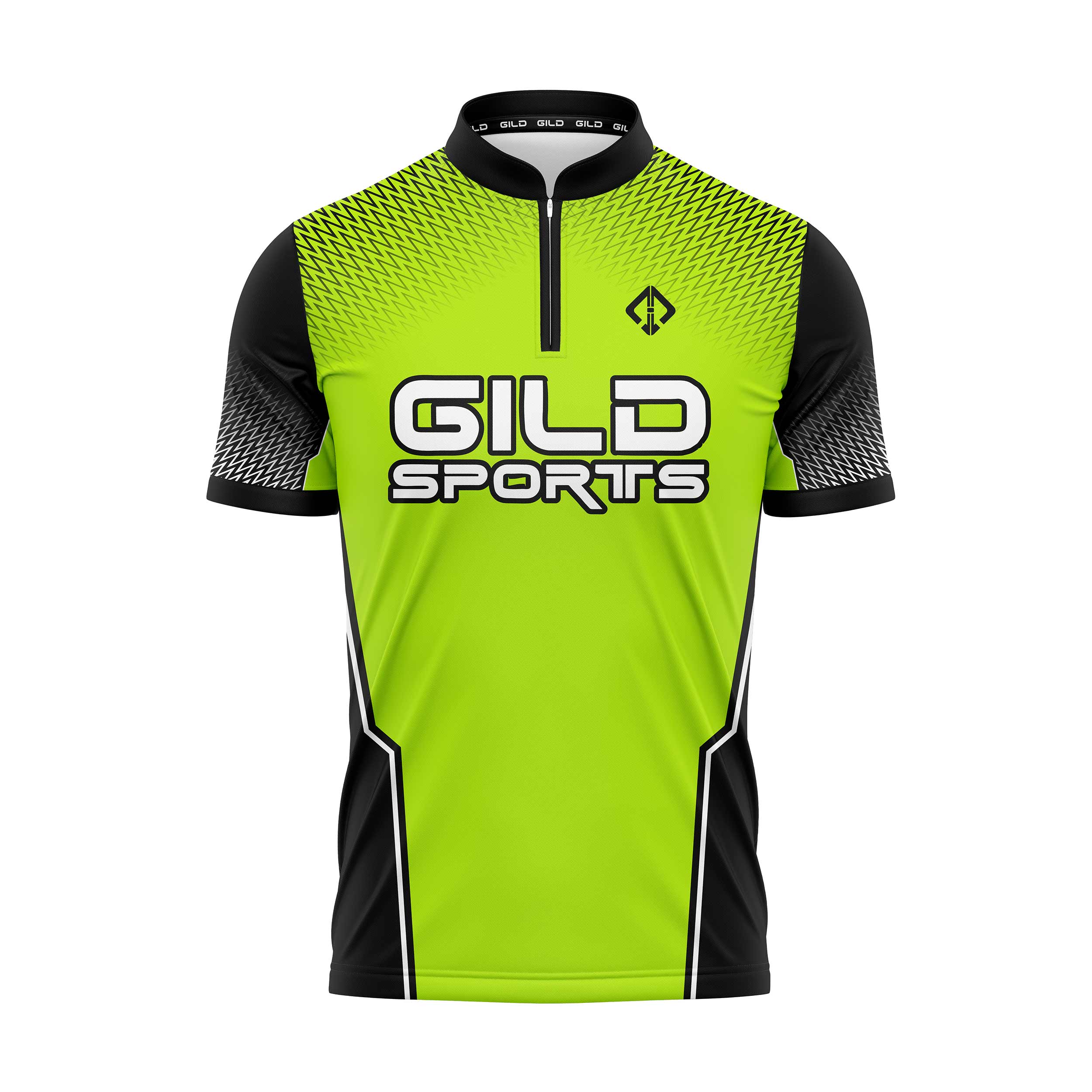 Matrix Grid Custom Curling Jersey Front