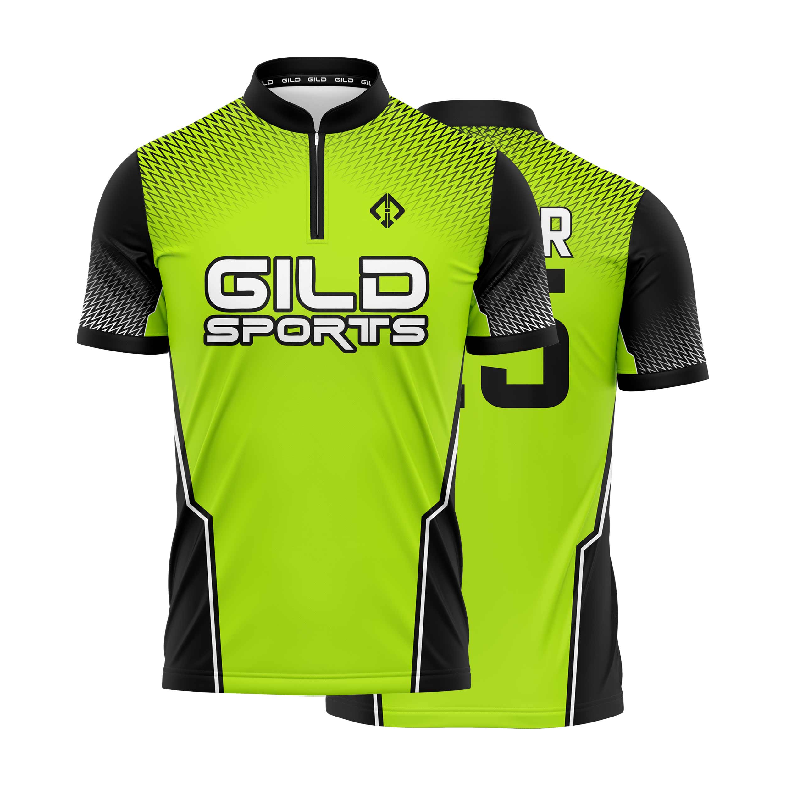 Matrix Grid Custom Curling Jersey