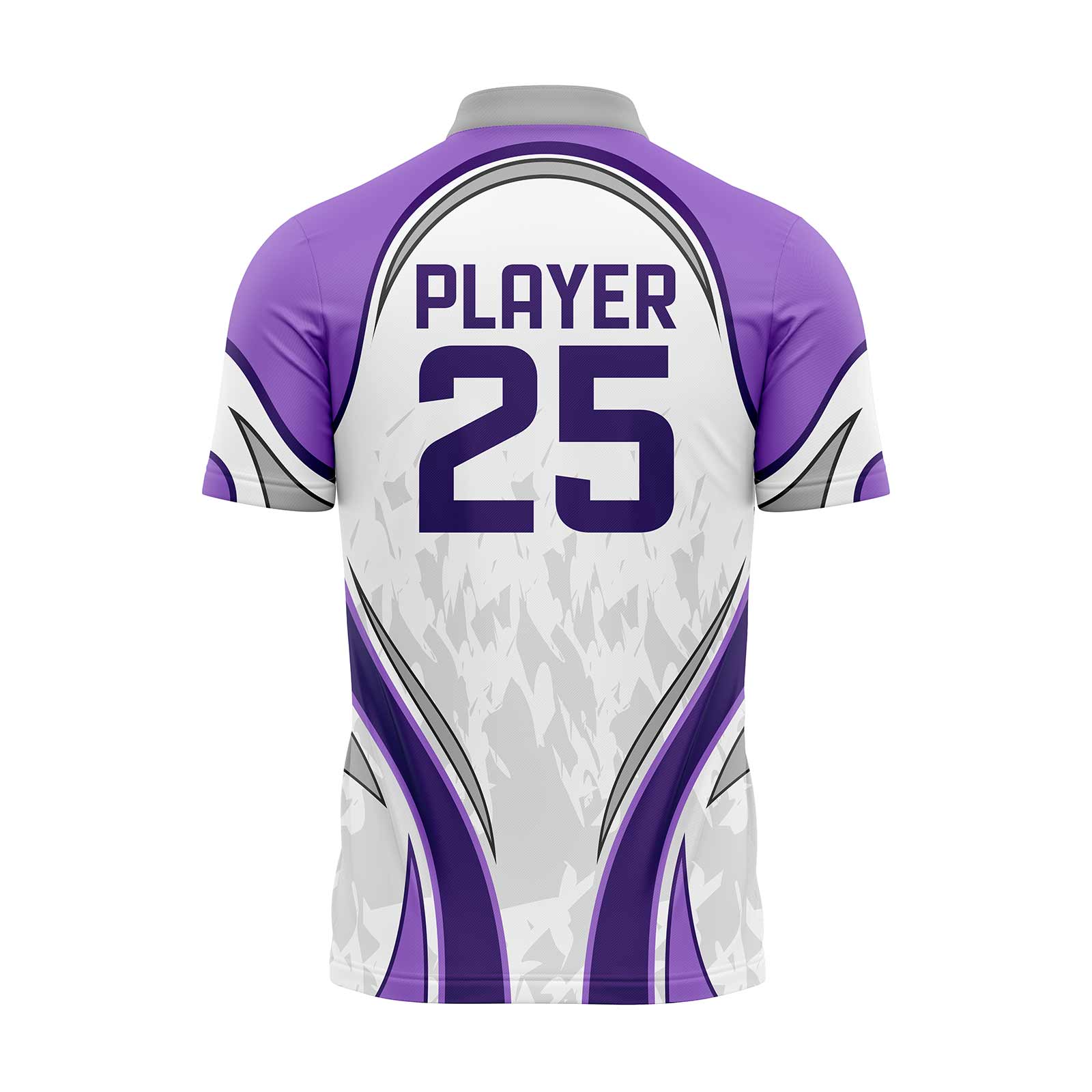 Nordic Gradient Sublimated Curling Shirt Back