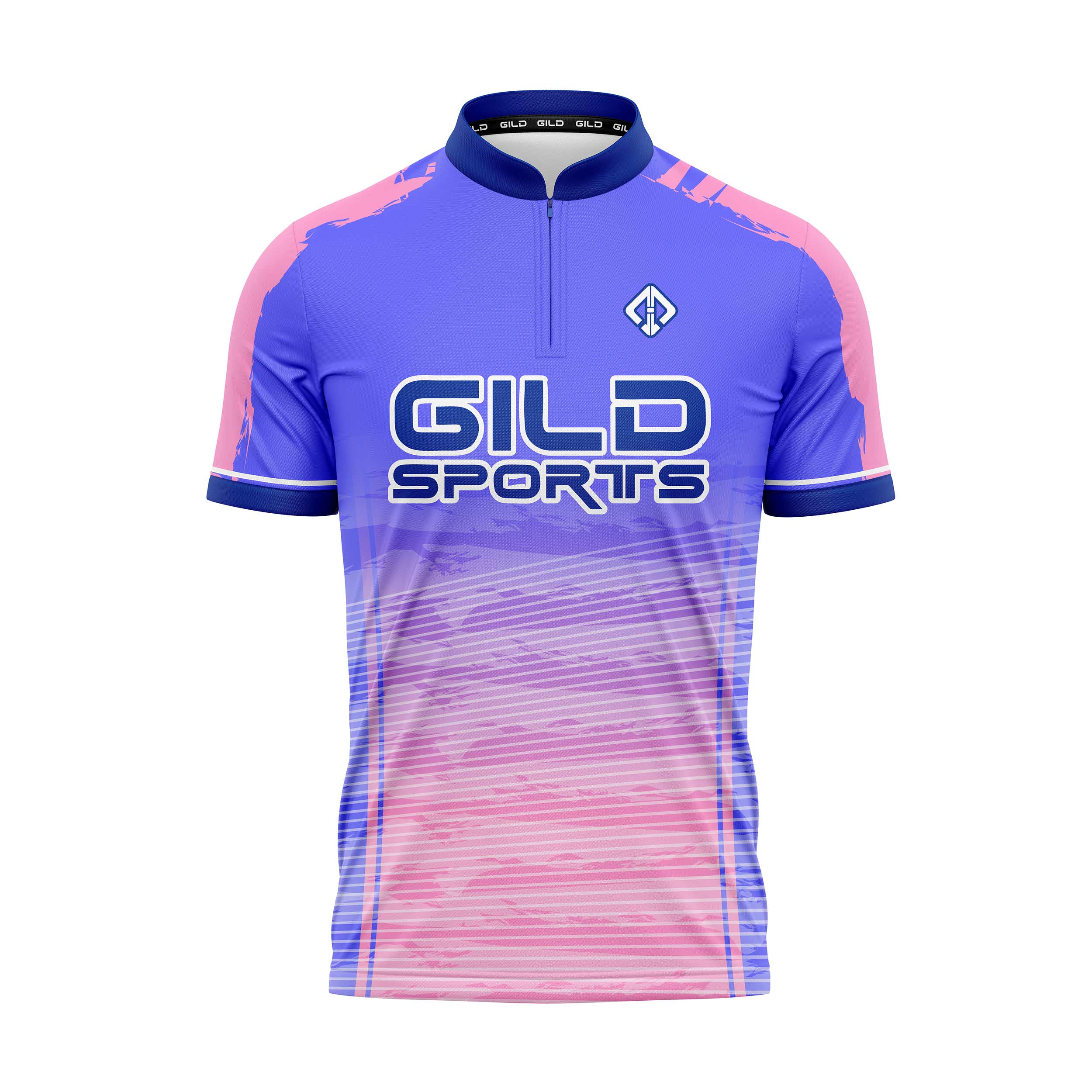 Skip Pro Custom Collared Curling Jersey Front