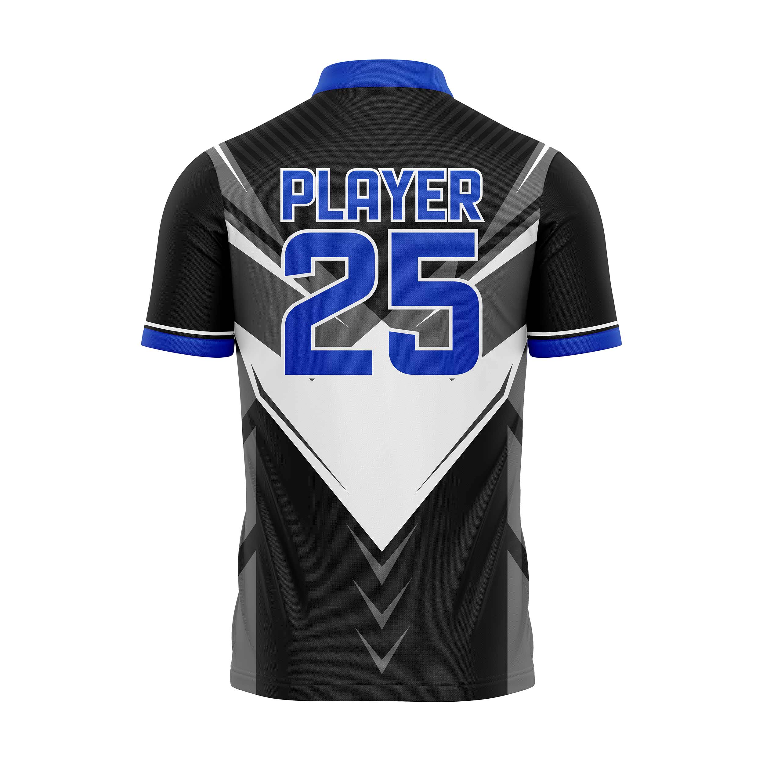 Slider Camo Custom Curling Jersey Back