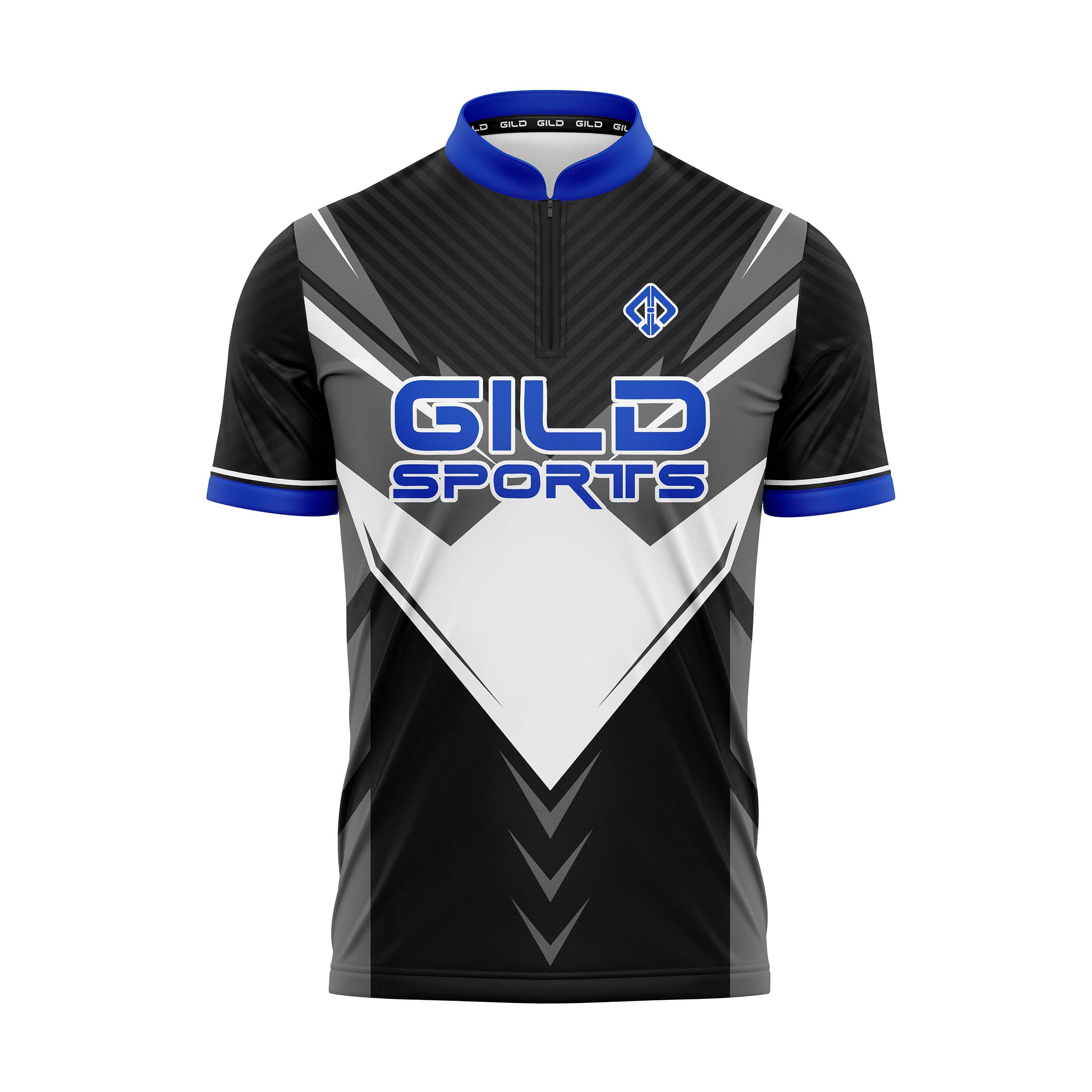 Slider Camo Custom Curling Jersey Front