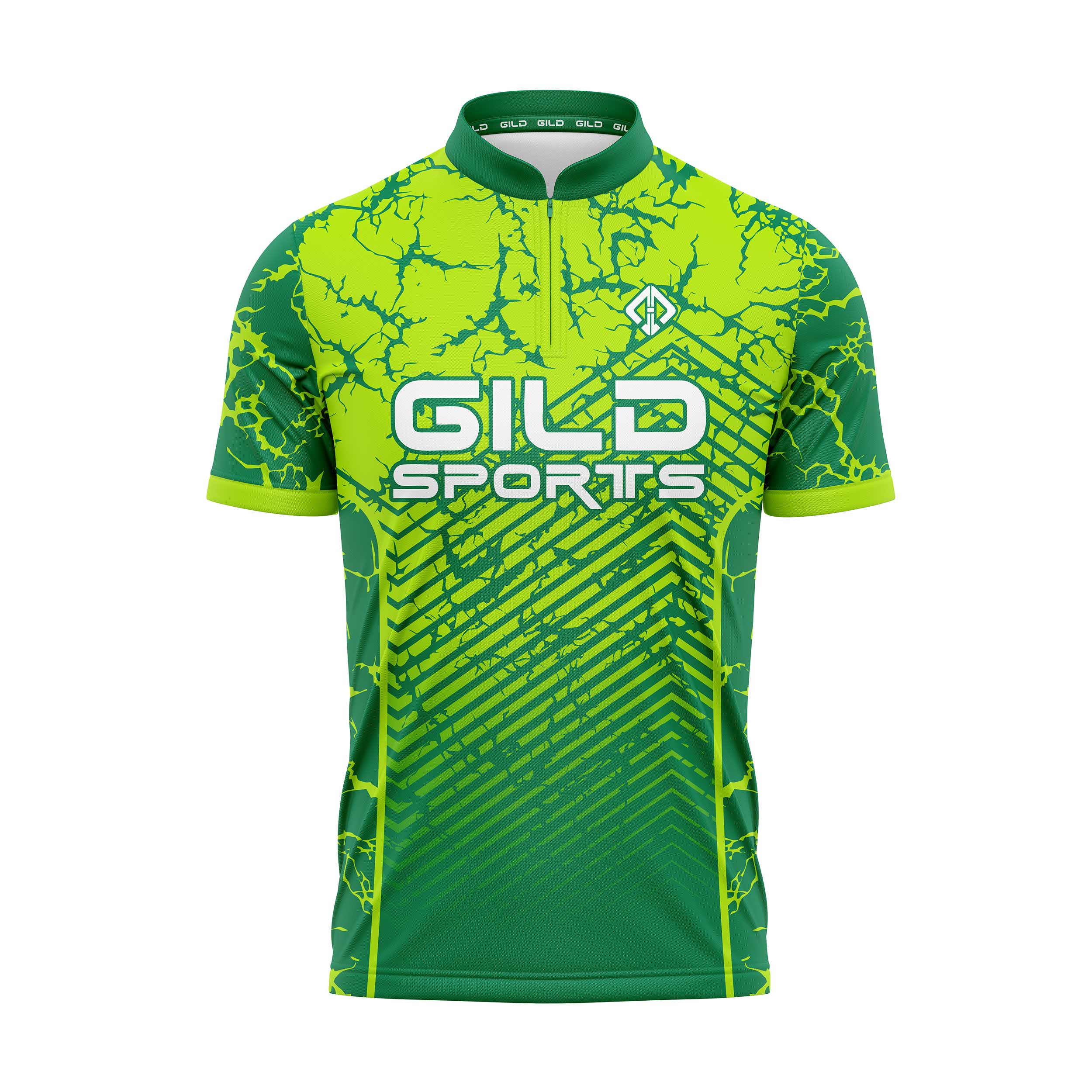 Velocity Geometric Sublimated Curling Shirt Front