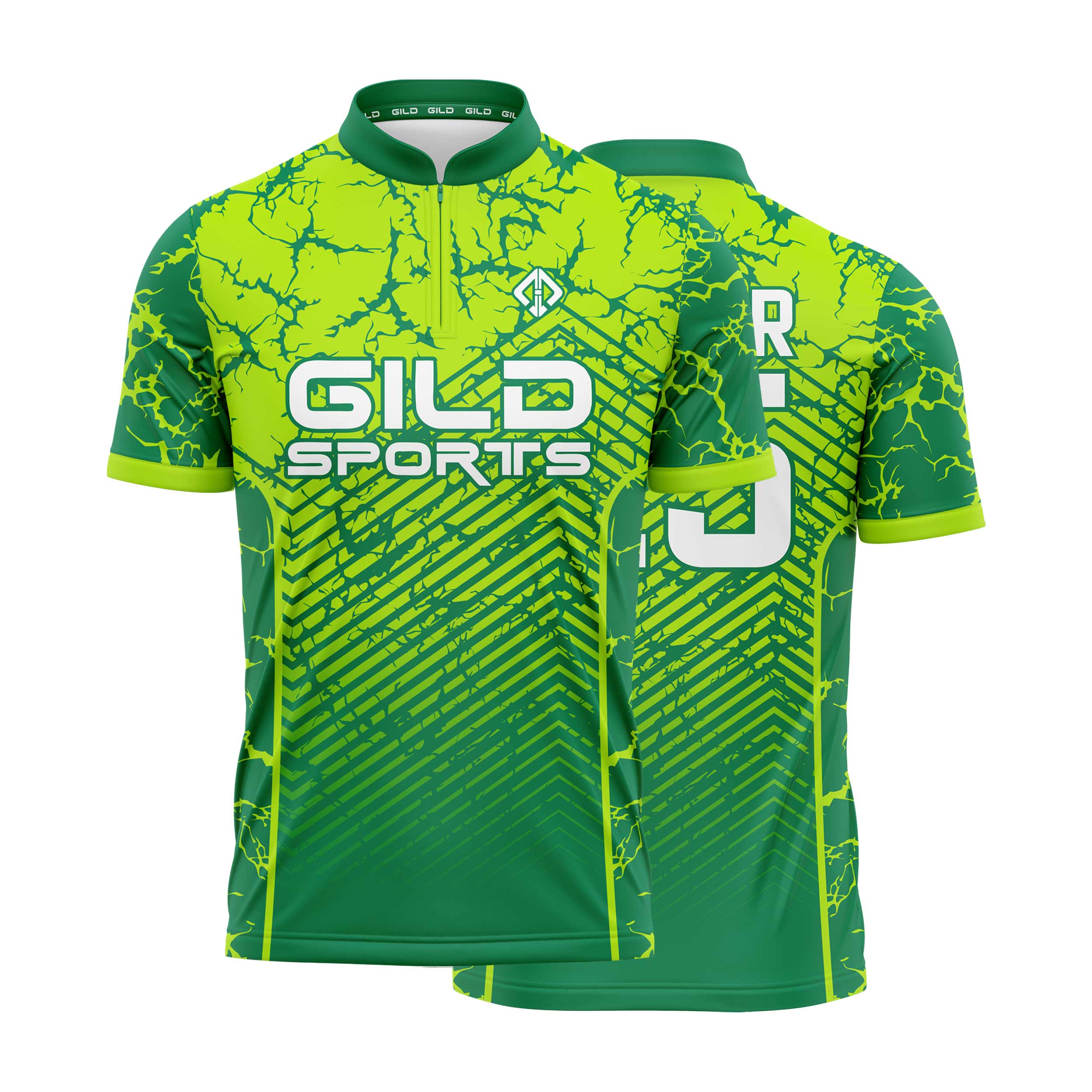 Velocity Geometric Sublimated Curling Shirt